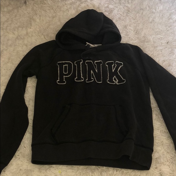 PINK black sweatshirt - Picture 1 of 4